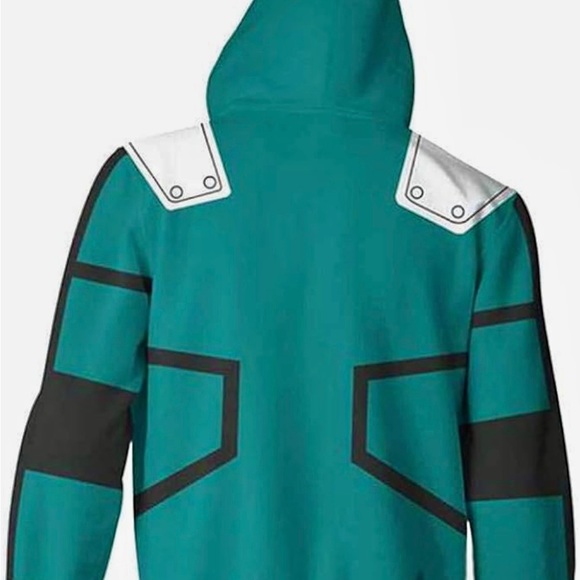 Hero Academia 3D Hoodie Sweatshirt, Drawstring Pullover Costume for Cosplay - Picture 2 of 4